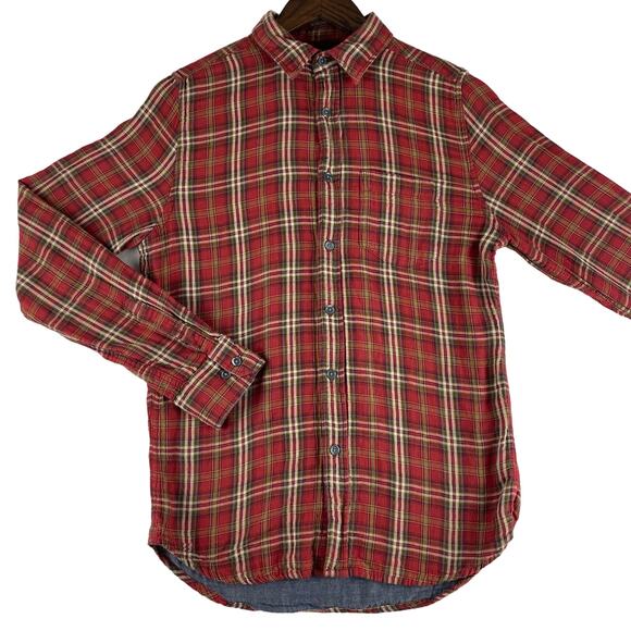 Gilded Age & Co. Gild Collection Men's Plaid Shirt Small Cotton - Picture 1 of 7